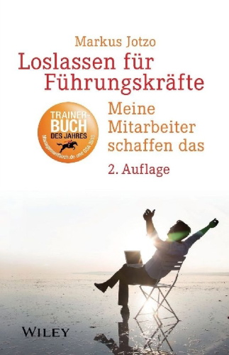 Buchcover und Innenansicht für das Buch: Loslassen für Führungskräfte