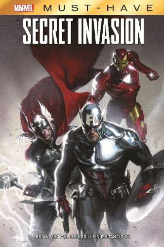 Buchcover und Innenansicht für das Buch: Secret Invasion: Prologue (2008) #1; Secret Invasion (2008) #1-#8
