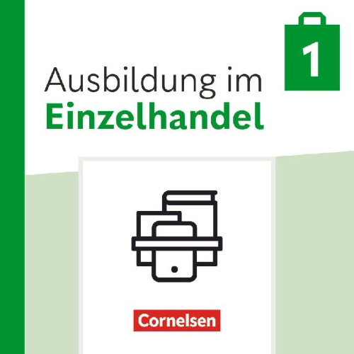 Buchcover und Innenansicht für das Buch: Ausbildung im Einzelhandel 1. Ausbildungsjahr. Fachkunde und Arbeitsbuch - Im Paket
