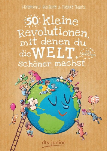 Buchcover und Innenansicht für das Buch: Il manuale delle 50 (piccole) rivoluzioni