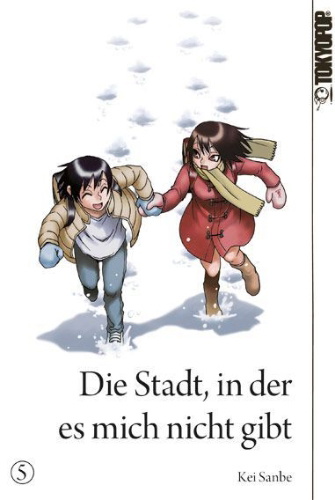 Buchcover und Innenansicht für das Buch: Sanbe, K: Stadt, in der es mich nicht gibt 05