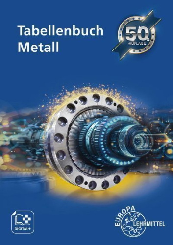 Buchcover und Innenansicht für das Buch: Tabellenbuch Metall ohne Formelsammlung