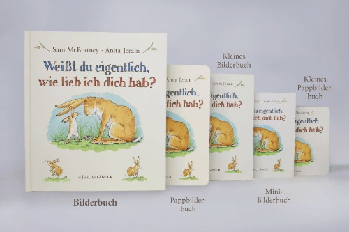 Buchcover und Innenansicht für das Buch: Weißt du eigentlich, wie lieb ich dich hab?