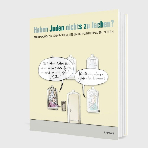 Buchcover und Innenansicht für das Buch: Haben Juden nichts zu lachen?