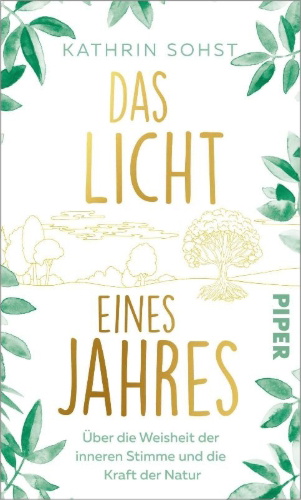 Buchcover und Innenansicht für das Buch: Das Licht eines Jahres