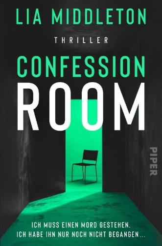Buchcover und Innenansicht für das Buch: The Confession Room