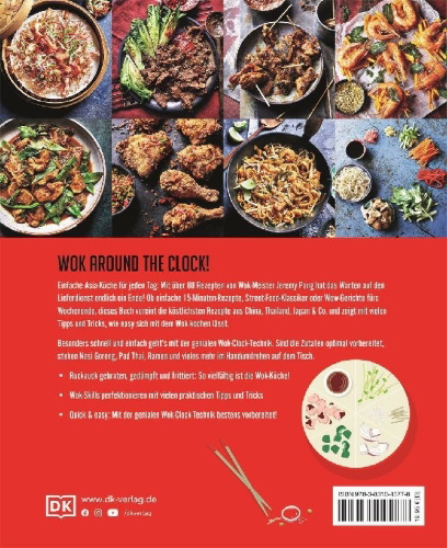Buchcover und Innenansicht für das Buch: School of Wok
