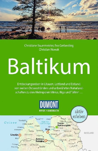 Buchcover und Innenansicht für das Buch: DUMONT Reise-Handbuch Reiseführer Baltikum