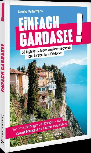 Buchcover und Innenansicht für das Buch: Einfach Gardasee!
