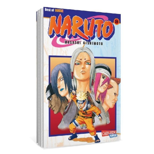 Buchcover und Innenansicht für das Buch: Naruto