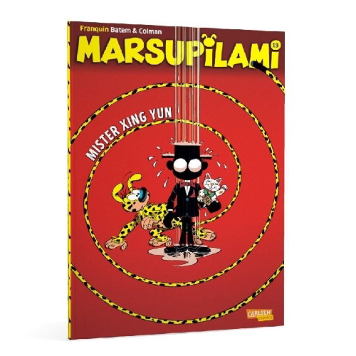 Buchcover und Innenansicht für das Buch: Marsupilami 31 - Monsieur Xing Yùn