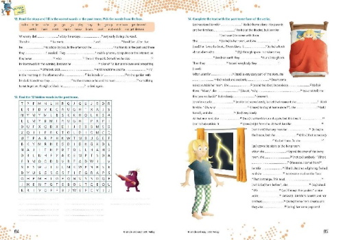 Buchcover und Innenansicht für das Buch: simple und easy Englisch 1