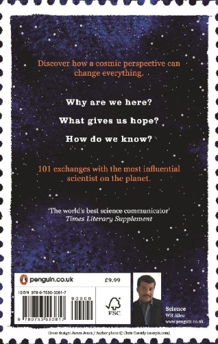 Buchcover und Innenansicht für das Buch: Letters from an Astrophysicist