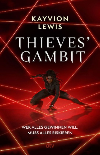 Buchcover und Innenansicht für das Buch: Thieves' Gambit