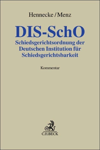 Buchcover und Innenansicht für das Buch: DIS-SchO