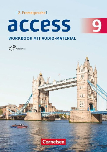 Buchcover und Innenansicht für das Buch: Access - Englisch als 2. Fremdsprache / Band 4 - Workbook mit Audios online