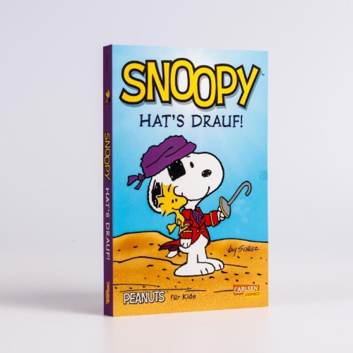 Buchcover und Innenansicht für das Buch: Comics for Kids - Snoopy Cowabunga