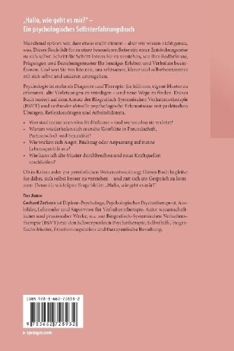 Buchcover und Innenansicht für das Buch: "Hallo, wie geht es mir?"