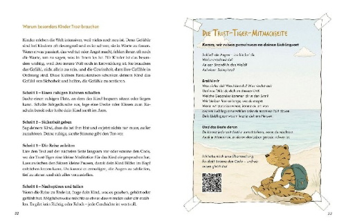 Buchcover und Innenansicht für das Buch: Ich tröste dich
