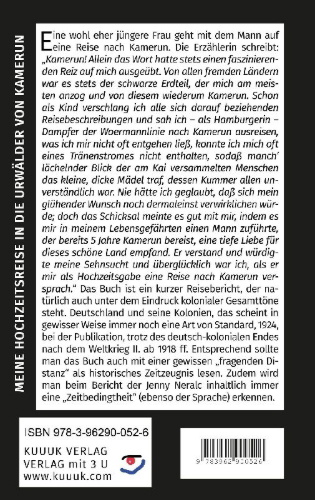 Buchcover und Innenansicht für das Buch: Meine Hochzeitsreise in die Urwälder von Kamerun