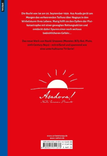 Buchcover und Innenansicht für das Buch: Asadora!