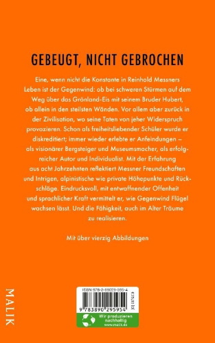 Buchcover und Innenansicht für das Buch: Gegenwind