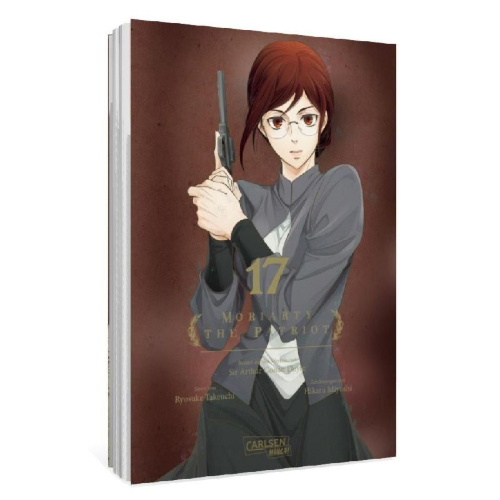 Buchcover und Innenansicht für das Buch: Yuukoku no Moriarty