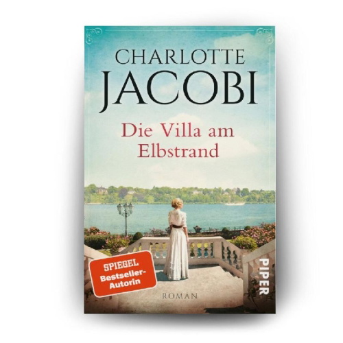 Buchcover und Innenansicht für das Buch: Die Villa am Elbstrand