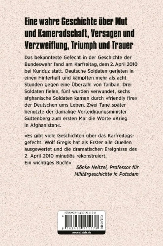 Buchcover und Innenansicht für das Buch: Das Karfreitagsgefecht