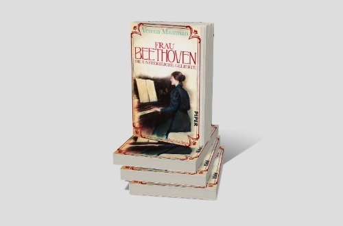 Buchcover und Innenansicht für das Buch: Frau Beethoven
