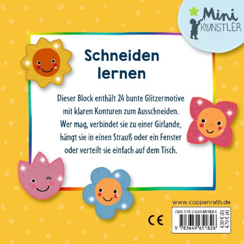 Buchcover und Innenansicht für das Buch: Ich kann mit der Schere schneiden!