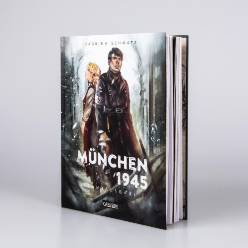 Buchcover und Innenansicht für das Buch: München 1945 Gesamtausgabe 1