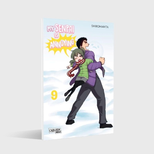 Buchcover und Innenansicht für das Buch: Senpai ga uzai kouhai no hanashi
