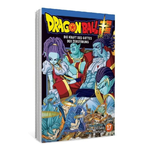 Buchcover und Innenansicht für das Buch: Dragon Ball Super