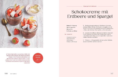 Buchcover und Innenansicht für das Buch: Spargel & Erdbeeren