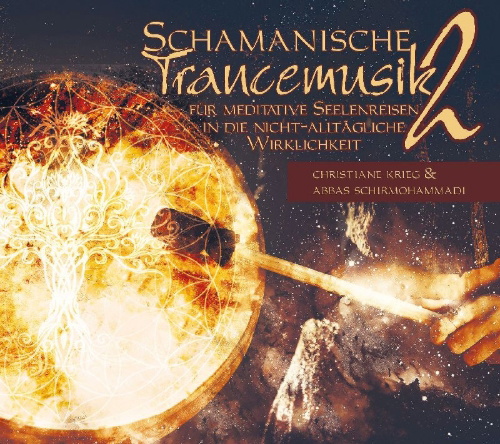 Buchcover und Innenansicht für das Buch: Schamanische Trancemusik 2