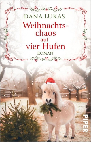 Buchcover und Innenansicht für das Buch: Weihnachtschaos auf vier Hufen
