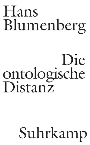 Buchcover und Innenansicht für das Buch: Die ontologische Distanz