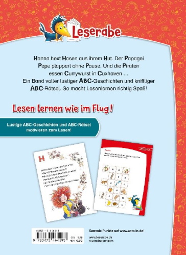 Buchcover und Innenansicht für das Buch: Leserabe Sonderausgaben - ABC-Geschichten und Rätsel