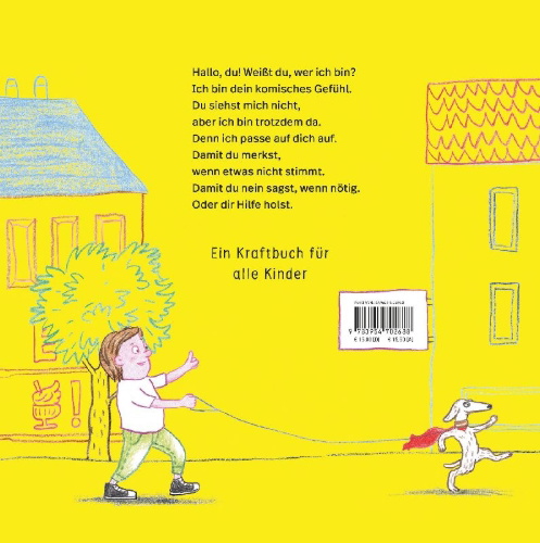 Buchcover und Innenansicht für das Buch: Das komische Gefühl
