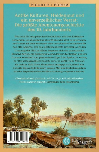 Buchcover und Innenansicht für das Buch: River of the Gods: Genius, Courage, and Betrayal in the Search for the Source of the Nile