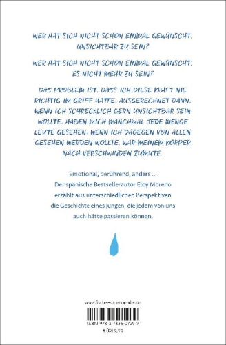 Buchcover und Innenansicht für das Buch: Invisible