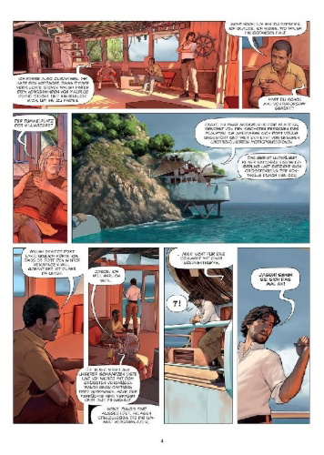 Buchcover und Innenansicht für das Buch: Aquablue - New Era. Band 6