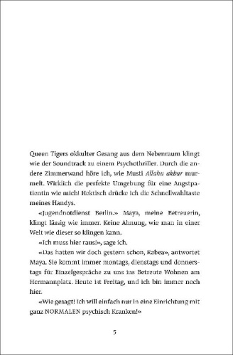 Buchcover und Innenansicht für das Buch: Alles im Grünen oder Wie ich die Kette der Beschissenheit durchbrach