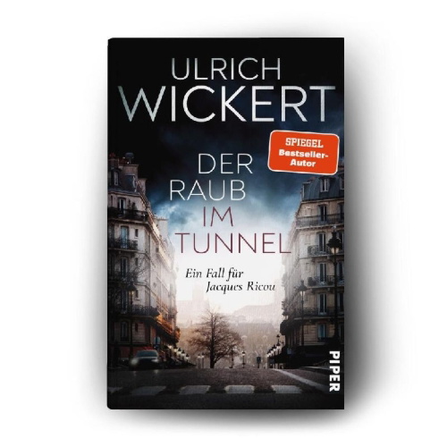 Buchcover und Innenansicht für das Buch: Der Raub im Tunnel