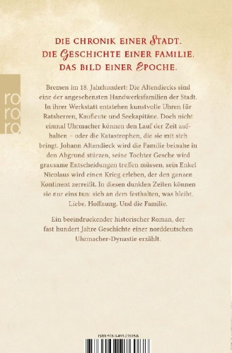 Buchcover und Innenansicht für das Buch: Das Erbe der Altendiecks