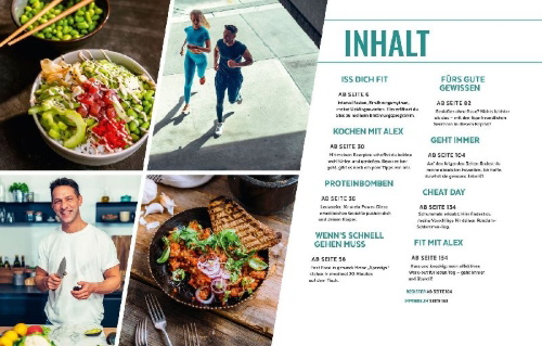 Buchcover und Innenansicht für das Buch: Meine Life-Fit-Balance