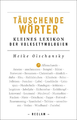 Buchcover und Innenansicht für das Buch: Täuschende Wörter