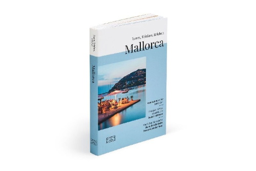 Buchcover und Innenansicht für das Buch: Essen, Trinken, Erleben - Mallorca