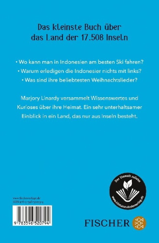 Buchcover und Innenansicht für das Buch: Das kuriose Indonesien-Buch